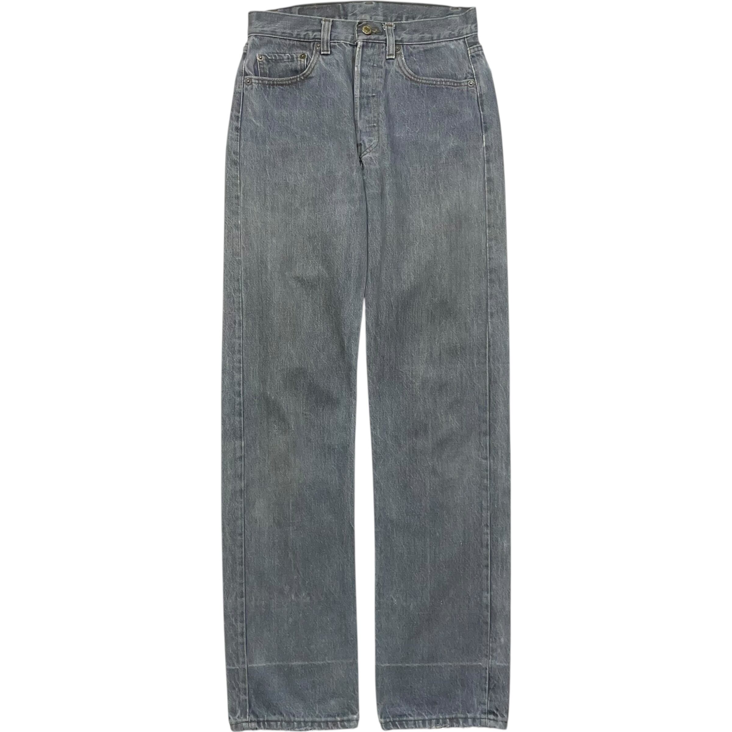 実寸W36L30》 Levi's リーバイス 501 ブラックデニム 色落ち USA 実寸W36L30》 Levi's リーバイス 501 ブラックデニム 色落ち USA