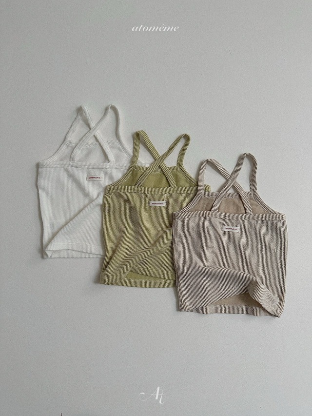 〘予約〙atomeme / Eddie Sleeveless T-shirt