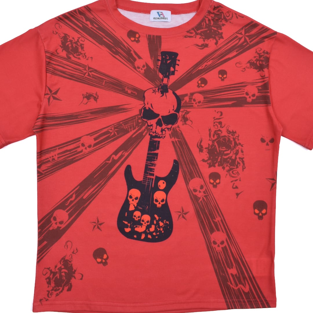 50%OFF】PUNK Tシャツ(RED) | VOLCAN&APHRODITE