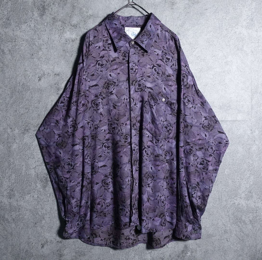 Euro Floral Artistic Pattern Shirt