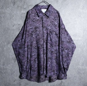 Euro Floral Artistic Pattern Shirt