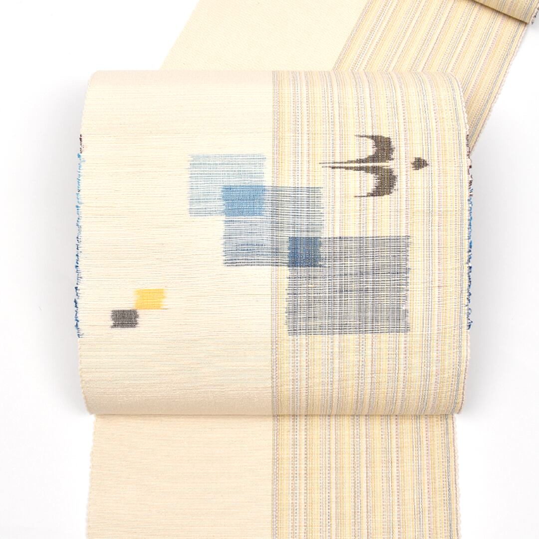 帯彦ページ 専用帯308 ○高級 正絹 本場筑前博多織 全通 名古屋帯 5k1866 名古屋帯