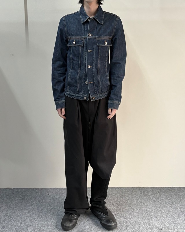 【KRIS VAN ASSCHE】slim fit denim jacket