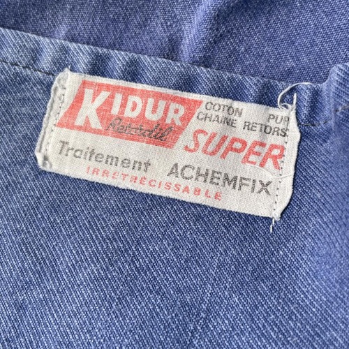 50-60s サンフェード KIDUR Metis フレンチワークジャケット 詳細写真2