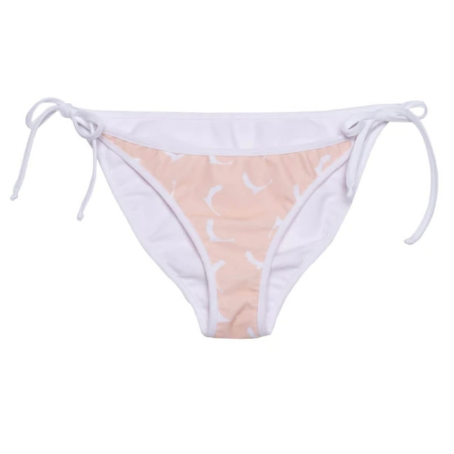 Gonne Tanning Reversible Bikini Bottom - White + Cat