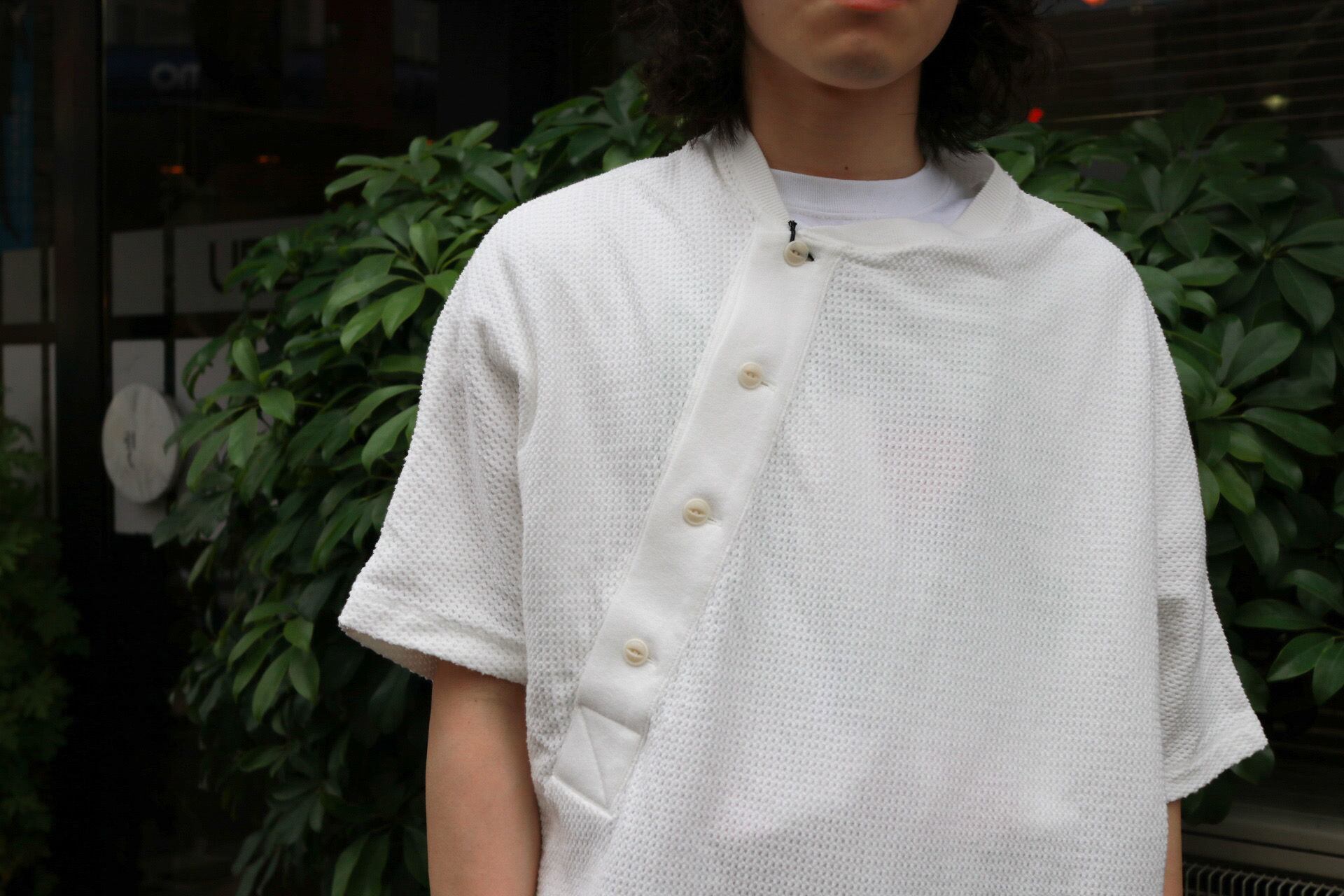 SOSHIOTSUKI | Kimono Breasted Thermal | S20SSCS01SS | IAAAM ONLINE