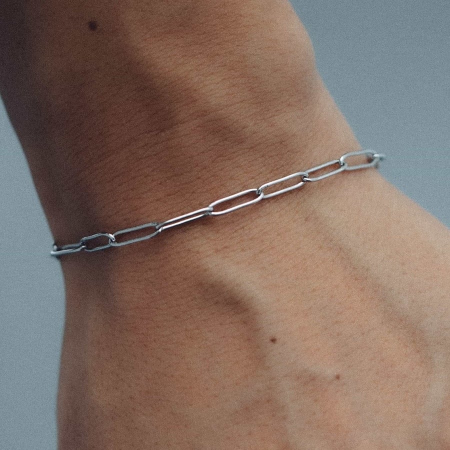 long parts bracelet（silver）#b54 | garcia