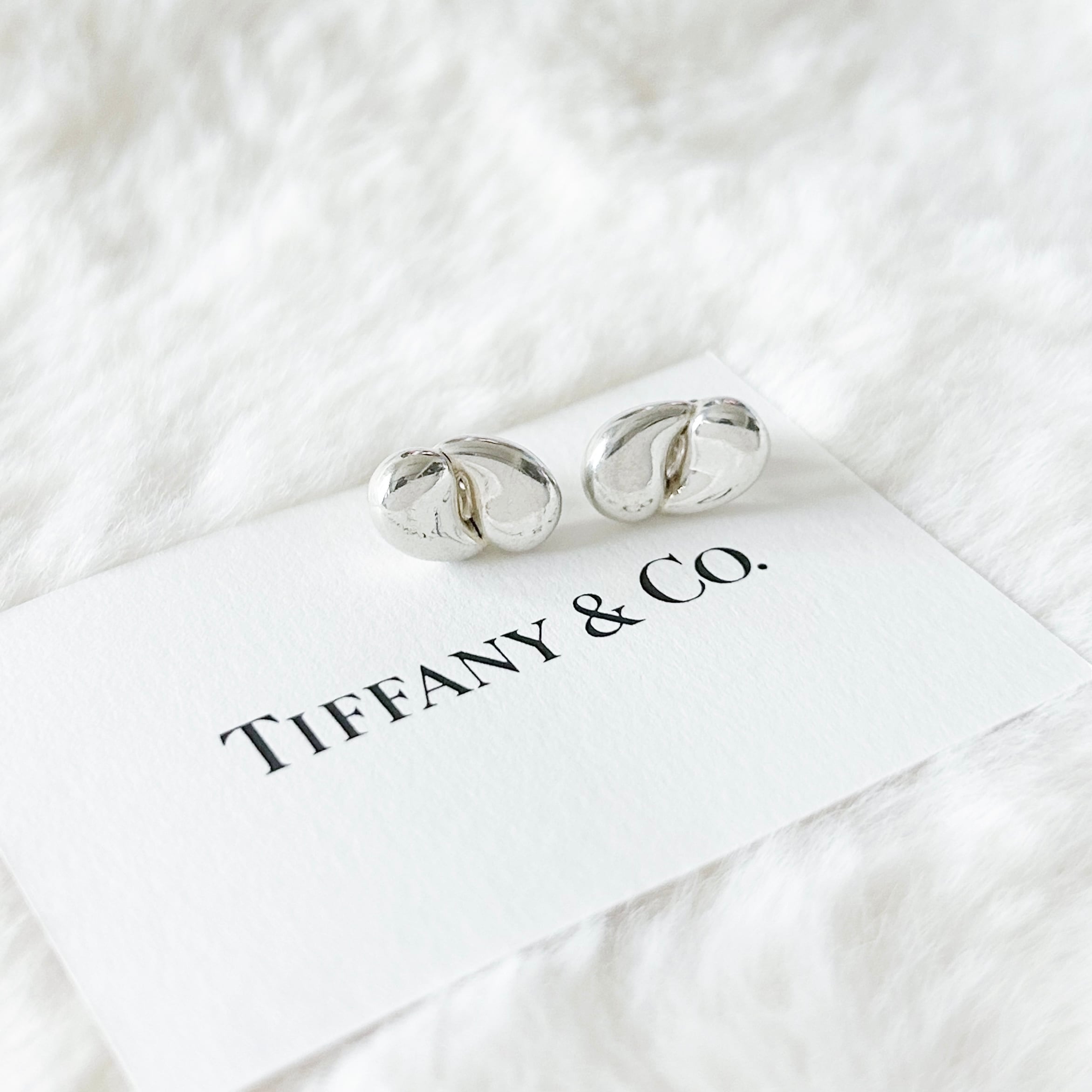 T8071】Tiffany&Co. サマセットメッシュフープピアス/silver925