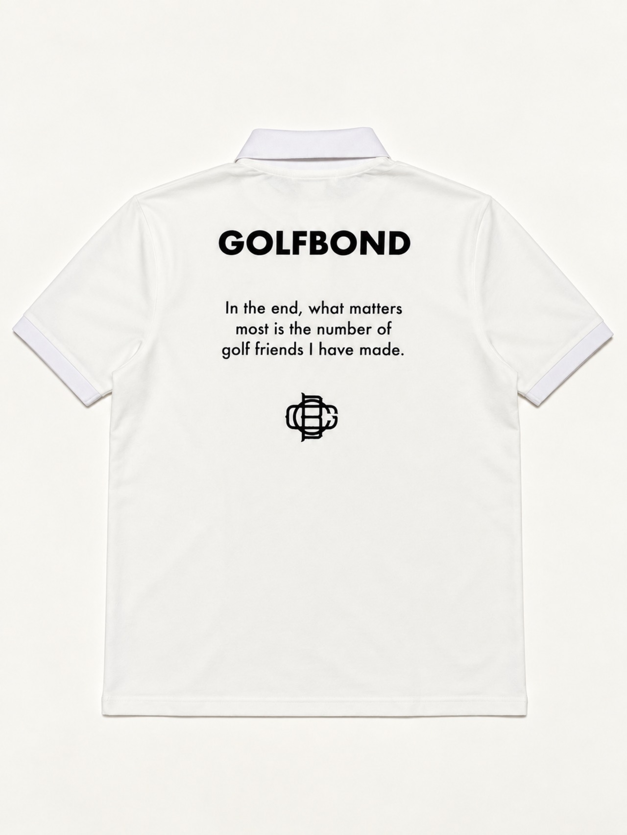 IN THE END POLO SHIRTS WHITE