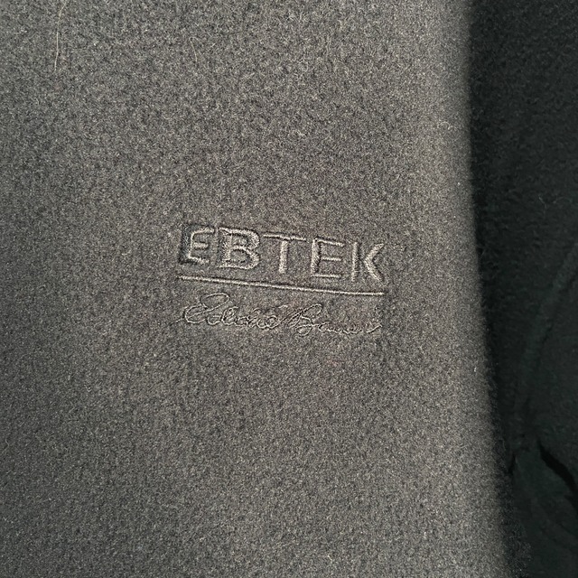90s EddieBauer EBTEK ポーラテックフリースジャケット　黒　M