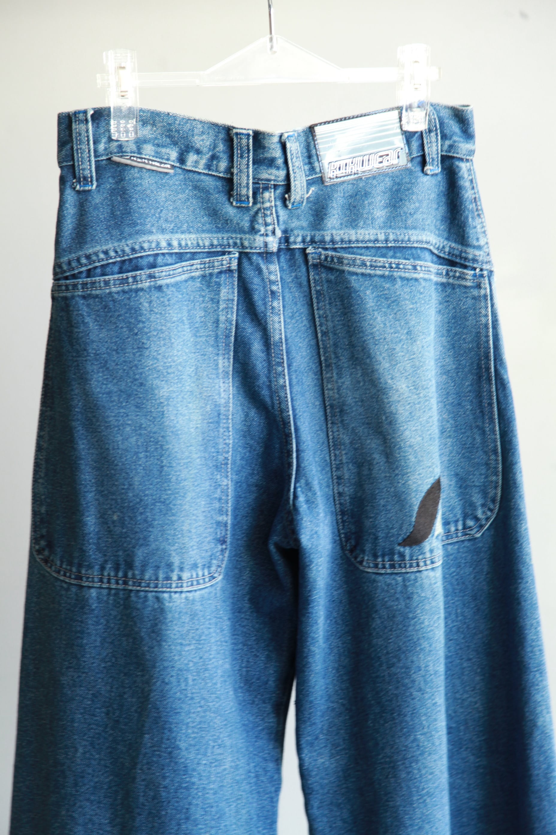 90's KIK WEAR wide denim pants | mutyazawast
