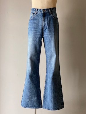 GEN IZAWA / Flare denim pants (used-wash)