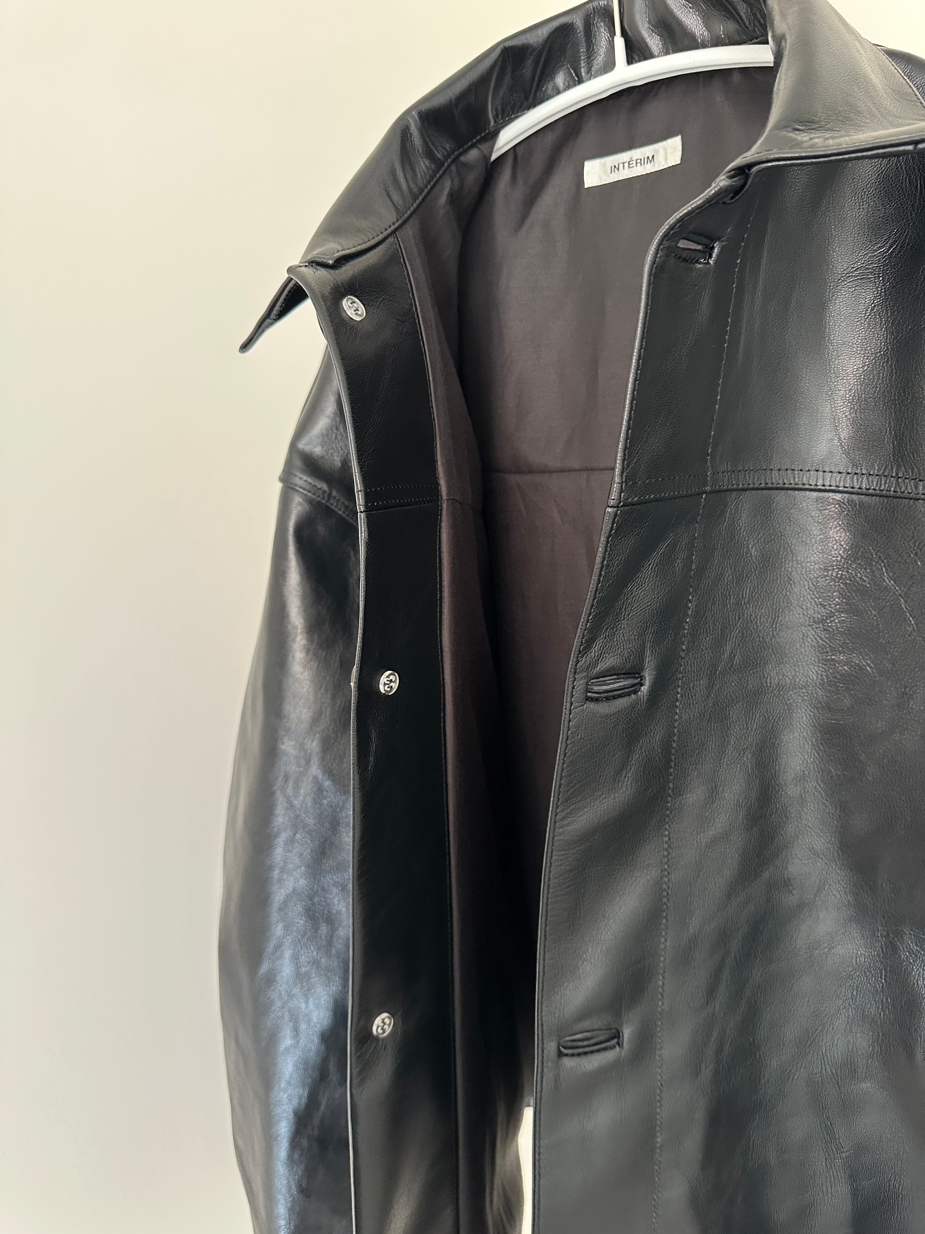 INTERIM(インテリム) FULL VEGETABLE TANNED GOAT LEATHER HYPER BIG