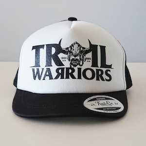 【販売終了】Short Visor Trucker Mesh Cap / TW / White / Black / Black