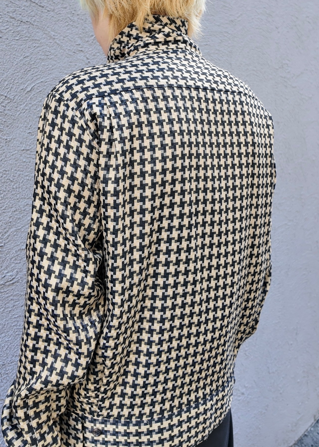 【N.HOOLYWOOD】all over design zip up jacket