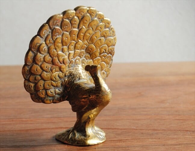 ミッドセンチュリー　スカルプチャー　置物　鳥の置物　真鍮　ブラス　オブジェ ミッドセンチュリー スカルプチャー 置物 鳥の置物 真鍮 ブラス