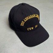 80s~90s USA製　U.S.NAVY　キャップ　フリーサイズ　ネイビー 古着