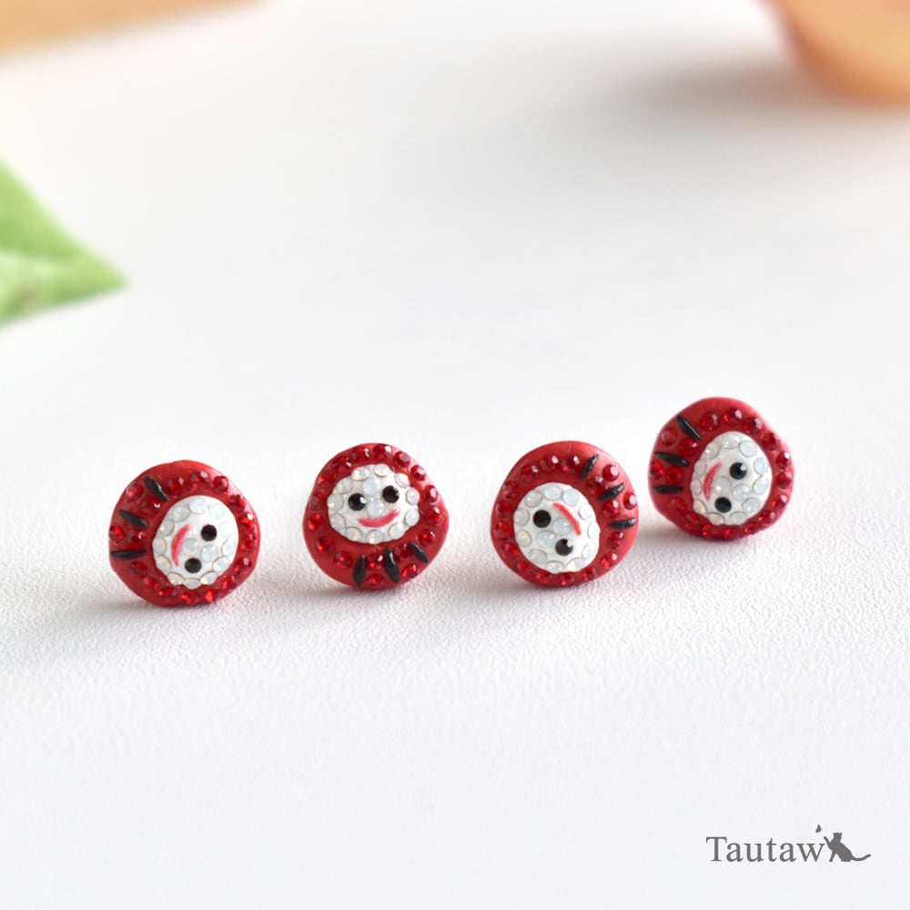 シャトン(ΦωΦ)様 手作りのだるまお守り シャトン(ΦωΦ)様 手作りの