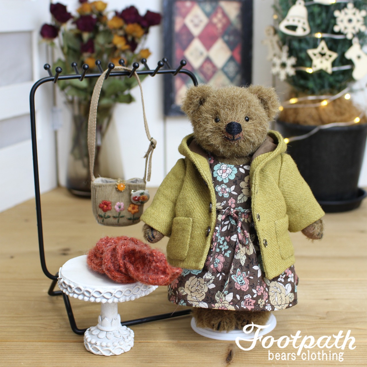 Vsb-0060 Mia brown bear set