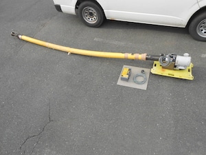 引き取り限定 石井製作所 穀物搬送機 KB-4LH ホース バネコン バネ搬送 排出バネコン 三相200V モミ 岩手