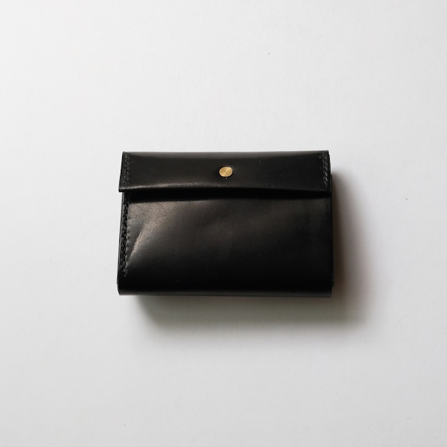 roll wallet - bk - GUIDI / cavallo culatta