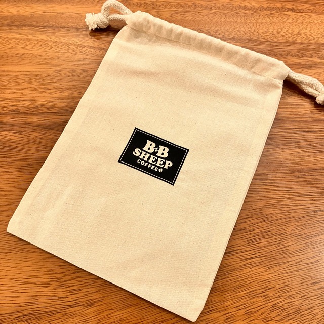 BBオリジナルブレンドドリップパック (5個) ×  BBオリジナルコットンバック<Single Serve Pour Over: BB SHEEP Original Blend 5pcs×BB SHEEP cotton drawstring bag>