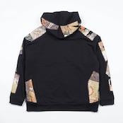 【RPK-002】リメイク着物スウェットフーディ REMAKE KIMONO SWEAT HOODIE