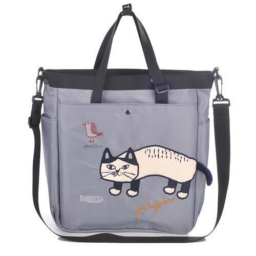 つかまえたねこ 3way bag Toast Cat 3-Way Bag | Can be used as a backpack, handbag, or tote
