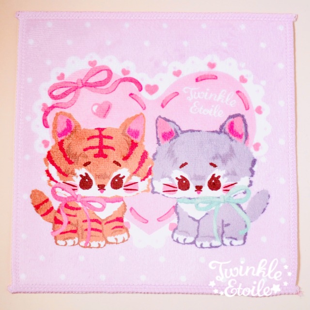 ミニタオルハンカチ・ねこちゃんズ