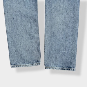 【LEVI'S】505 メキシコ製 デニム ジーパン ジーンズ テーパード ジッパーフライ W33 L32 リーバイス US古着