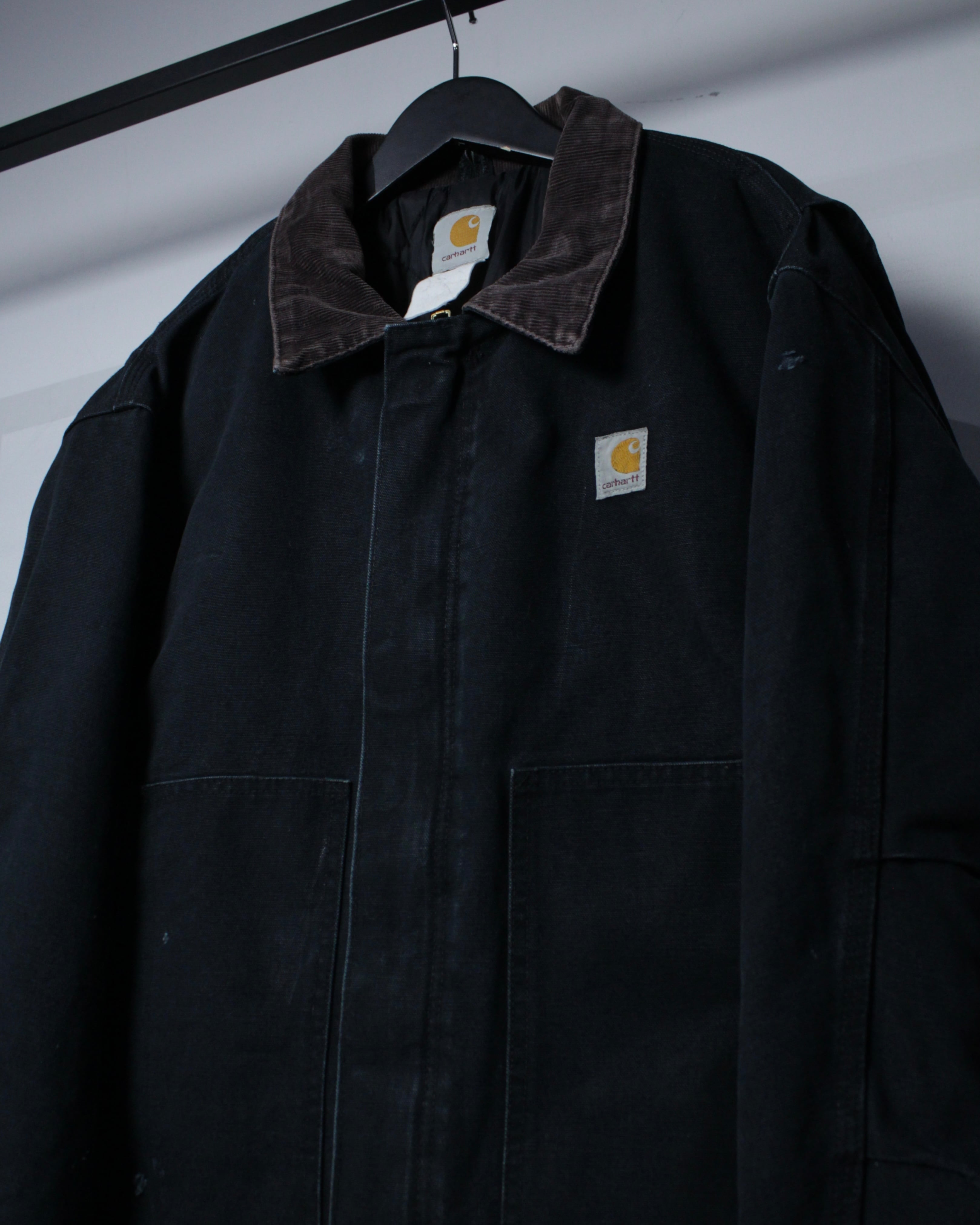 Caka BLACK】“Carhartt” Good Fade Loose Traditional Jacket | Caka