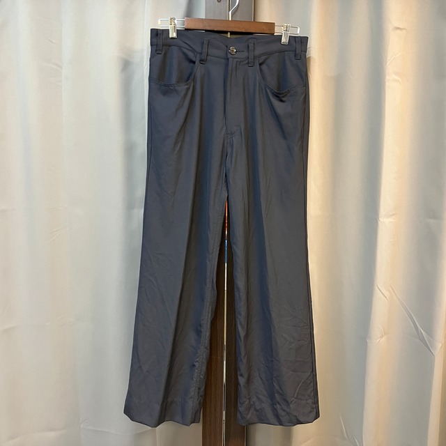 LA FAVOLA DORMEUIL WOOL NAVY PANTS