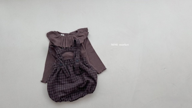 [mimimarket] cream colour tee