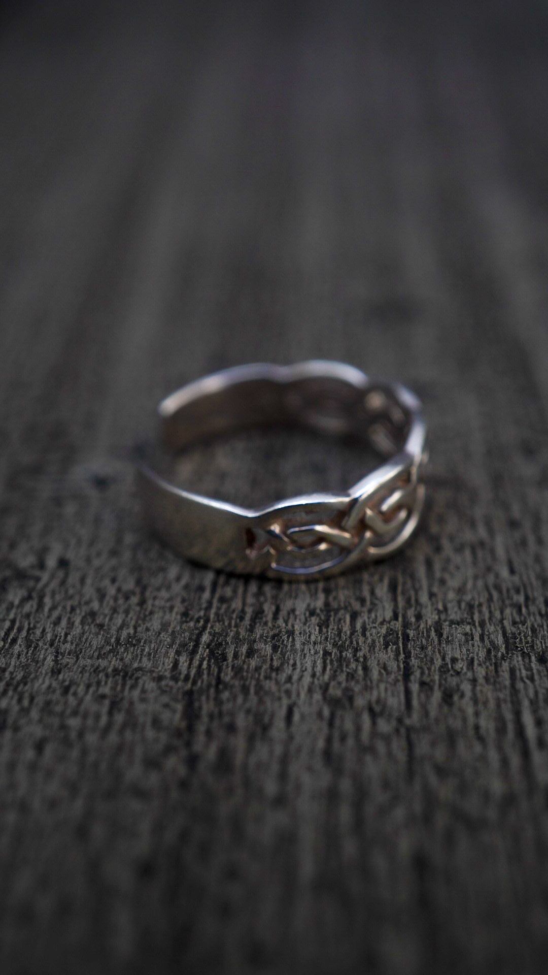 ヴィンテージリング Silver 14k 925 リング 指輪 アンティーク VINTAGE】U.S. VINTAGE ID リング 《シルバー925 喜平チェーン 指輪