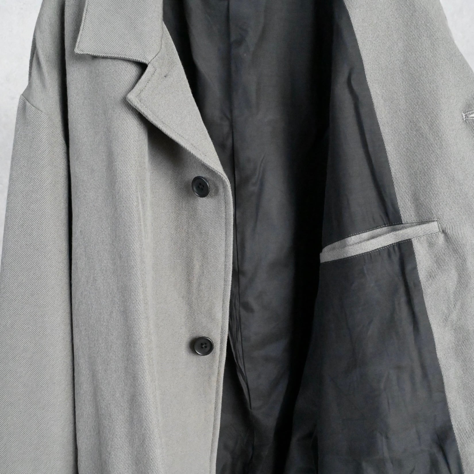 25AW》【STILL BY HAND】WOOL SERGE COVER ALL JACKET スティルバイ
