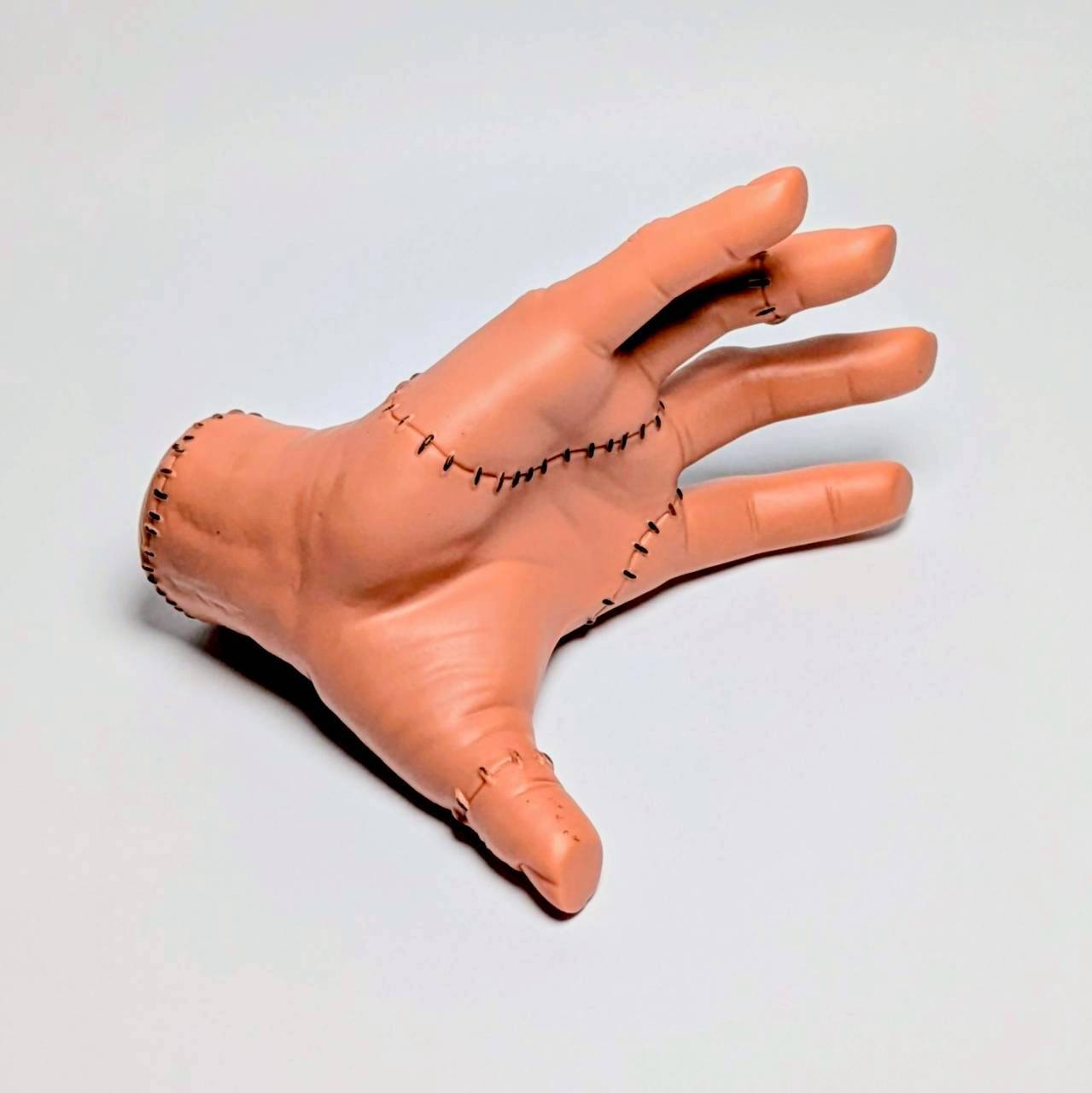 再入荷!【 The Addams Family / アダムスファミリー / Wednesday / ウェンズデー 】 The HAND ( ハンドくん )1/1 ラバーフィギュア 〚アメリカン雑貨 アメトイ〛