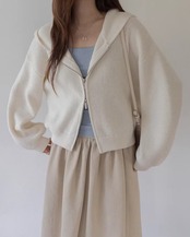 Long Sleeve Short Length Oversized Hoodie L0031