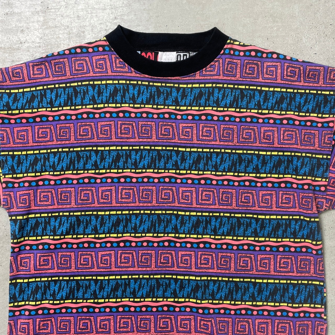 90年代 USA製 COLOWEAR ネイティブ柄 オールオーバープリント 総柄 