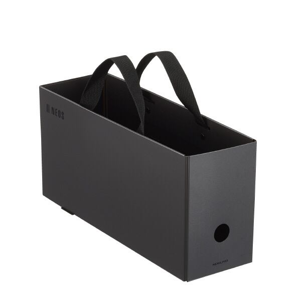 コクヨ すっきり収納できるキャリーボックス ハーフ NEOS A4PH-NELFM