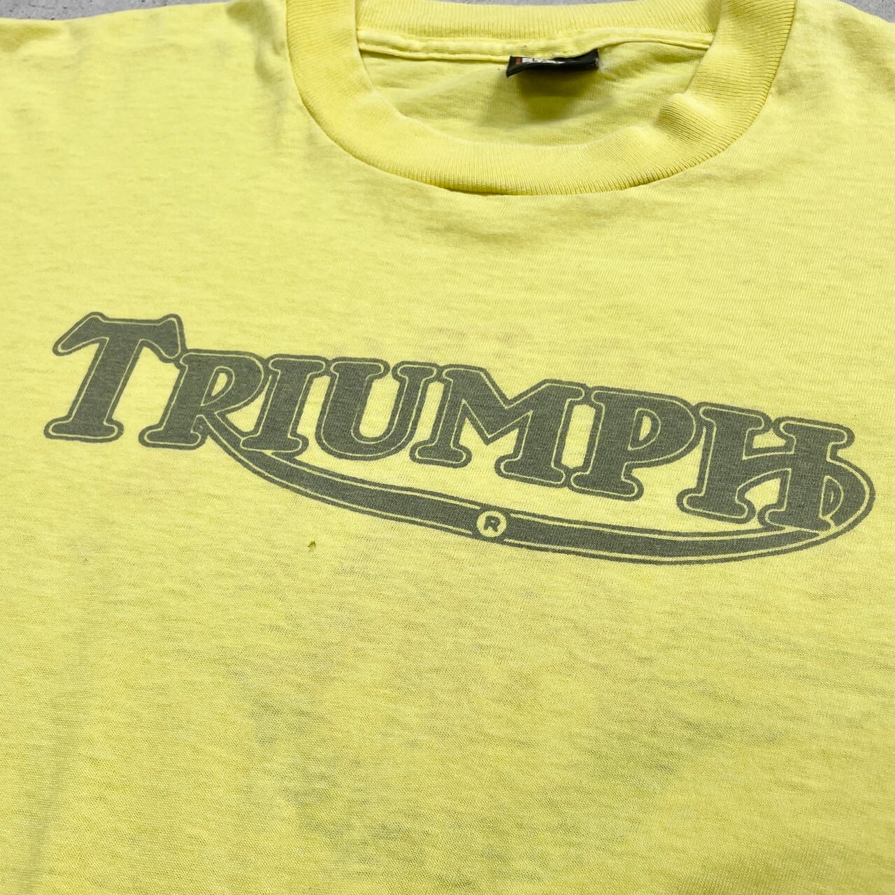 80年代~90年代 USA製 TRIUMPH トライアンフ プリントTシャツ 80年代~90年代 USA製 TRIUMPH トライアンフ プリントTシャツ