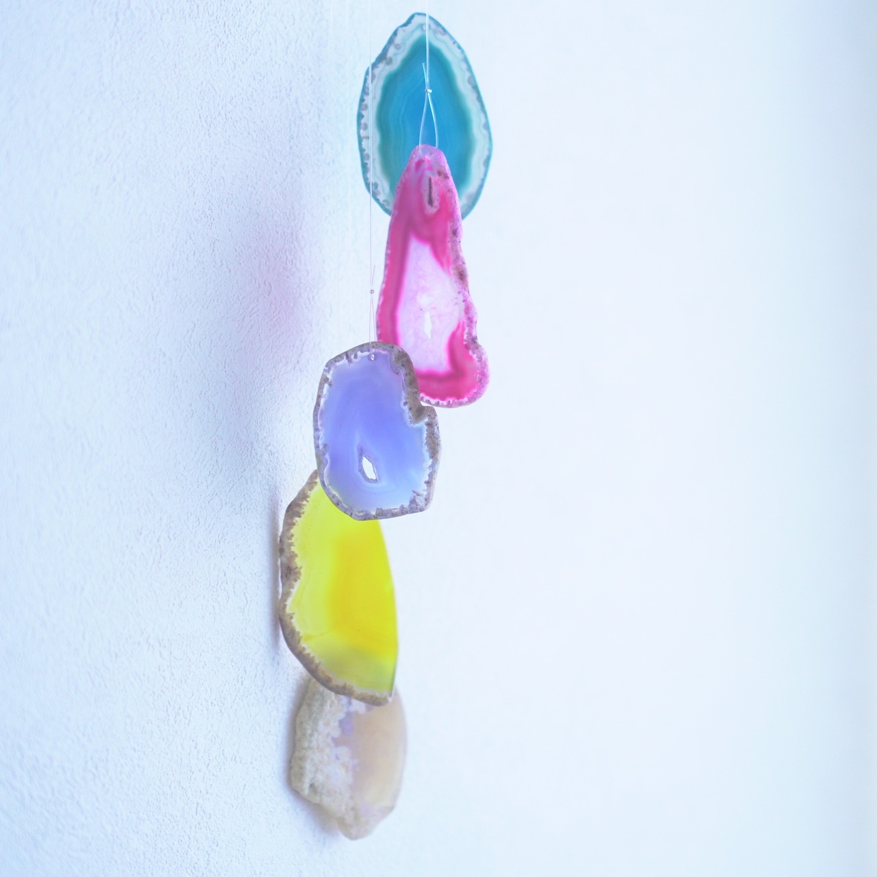 Mermaid Beach 09 - アゲートヒーリングチャイム / Agate Sun Catcher Wind Chime 342