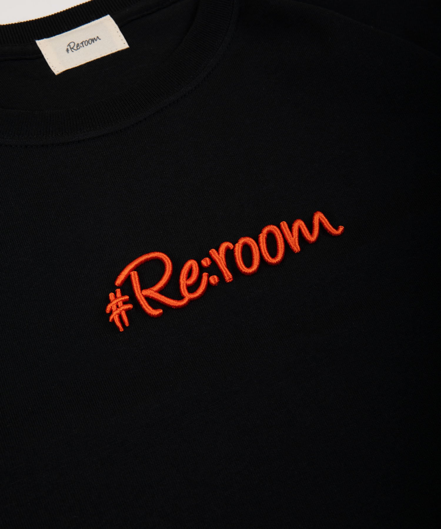 Re:room】3D LOGO EMBROIDERY LONG SLEEVE［REC706］ | #Re:room