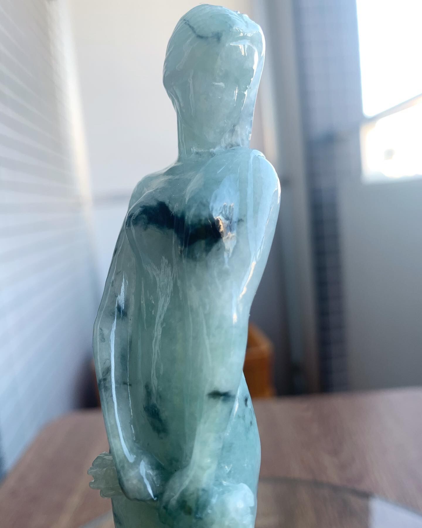 リアドロ風・翡翠の女の子