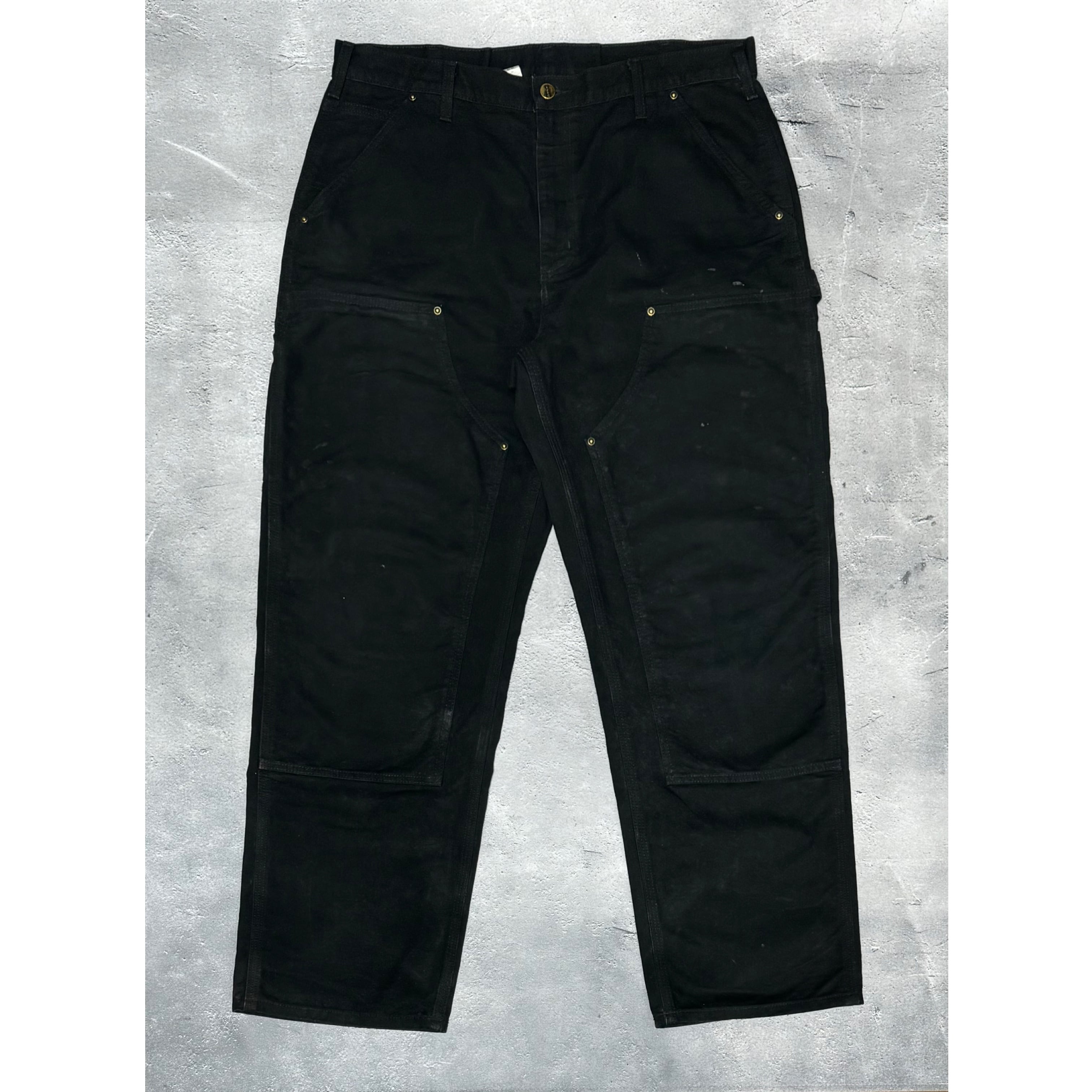 CARHARTT DOUBLE KNEE DUCK PAINTER PANTS ブラック / 36 × 30 | Daily 