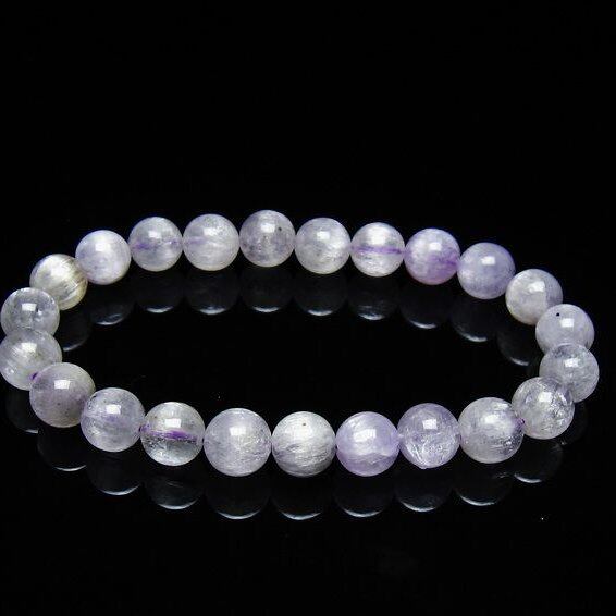 クンツァイト ブレスレット 8mm 一点物 メール便可 [M便 1/10] 111-40643