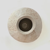 Sand-Glazed Bi-Conical Vase / サンドグレイズ バイコニカルベース