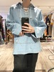 used denim tunic shirt