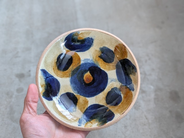 やちむん　ちゃんぷるー皿・小 ／ リング　|　一翠窯