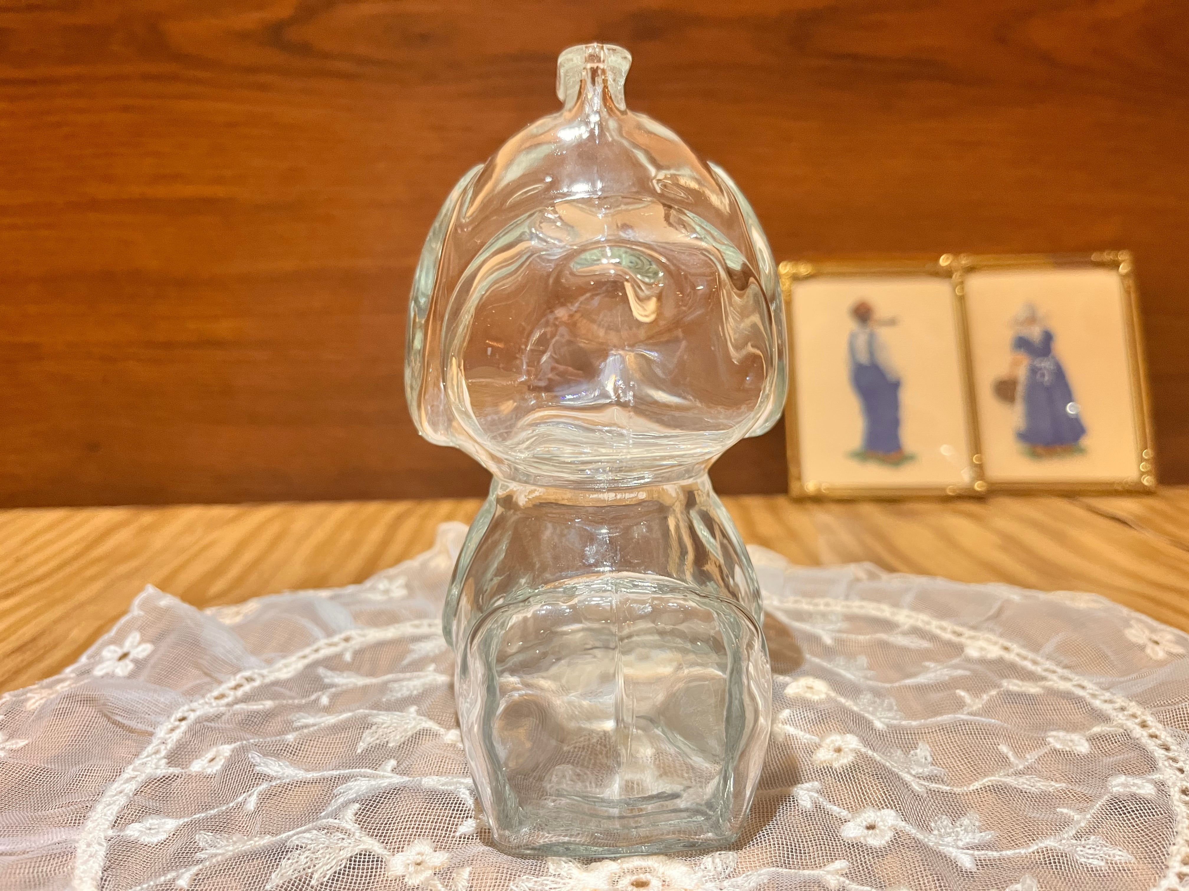 スヌーピー・アンカーホッキングガラス瓶 2個セット スヌーピー・アンカーホッキングガラス瓶 2個セット