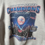 00s MLB NEW YORK YANKEES サブウェイシリーズ チャンピオンスウェット ヤンキース